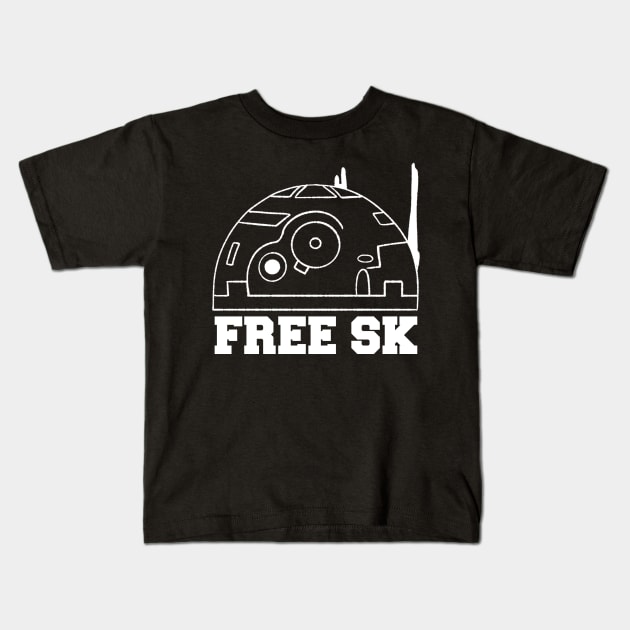 Free sk Kids T-Shirt by littlesparks